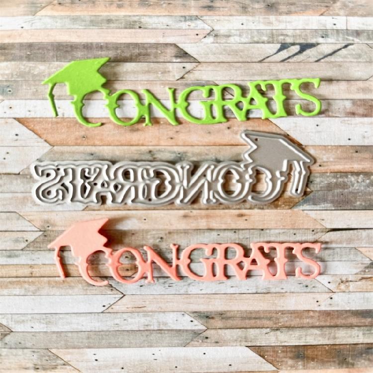 Graduation Metal Cutting Dies Scrapbooking Card Embossing DIY Photo Template