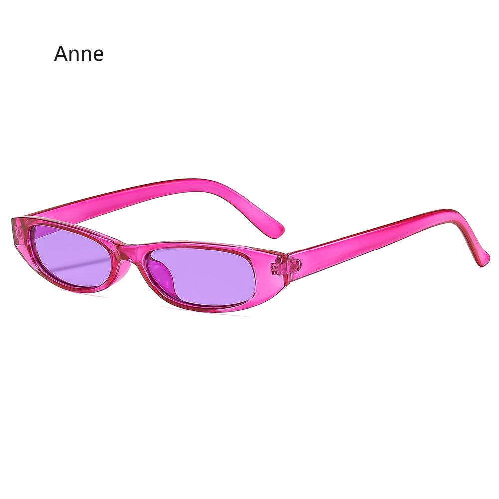 Retro Cat Eye Sun Glasses Women Trendy Small Narrow Sunglasses Men Outdoor Goggles Luxury  Designer Shades UV400