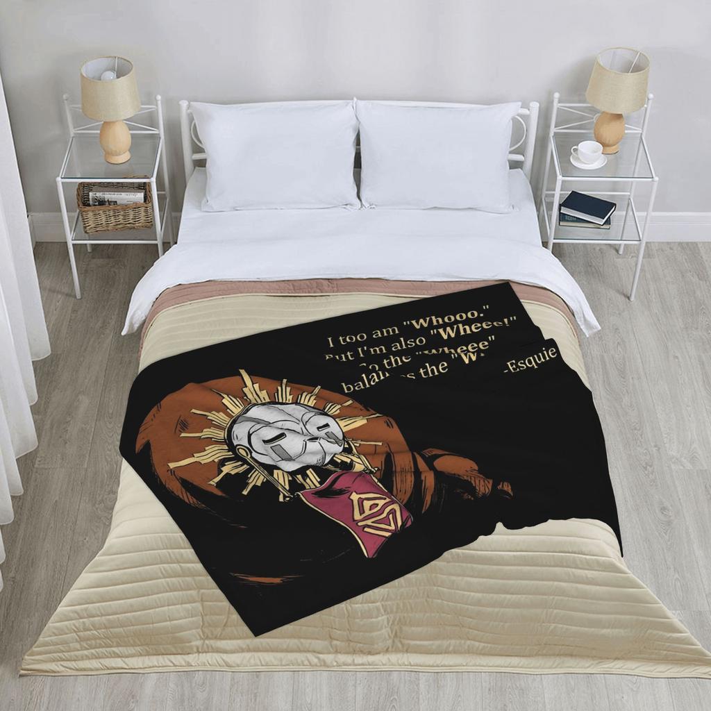 Expedition 33 Esquie Lustige Zitate Decken Fleece Clair Obscur Weiche Überwurfdecken für Schlafzimmer Sofa Bett Teppich