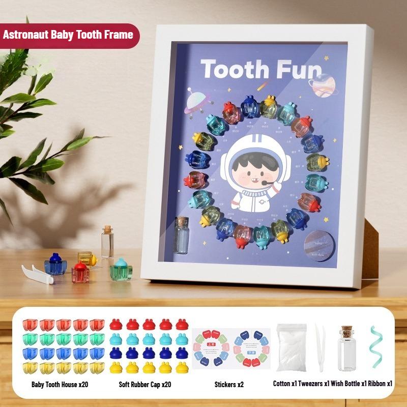 High-Quality Cartoon High-Quality Wooden High-Quality Po High-Quality Frame High-Quality Baby High-Quality Tooth High-Quality Box High-Quality