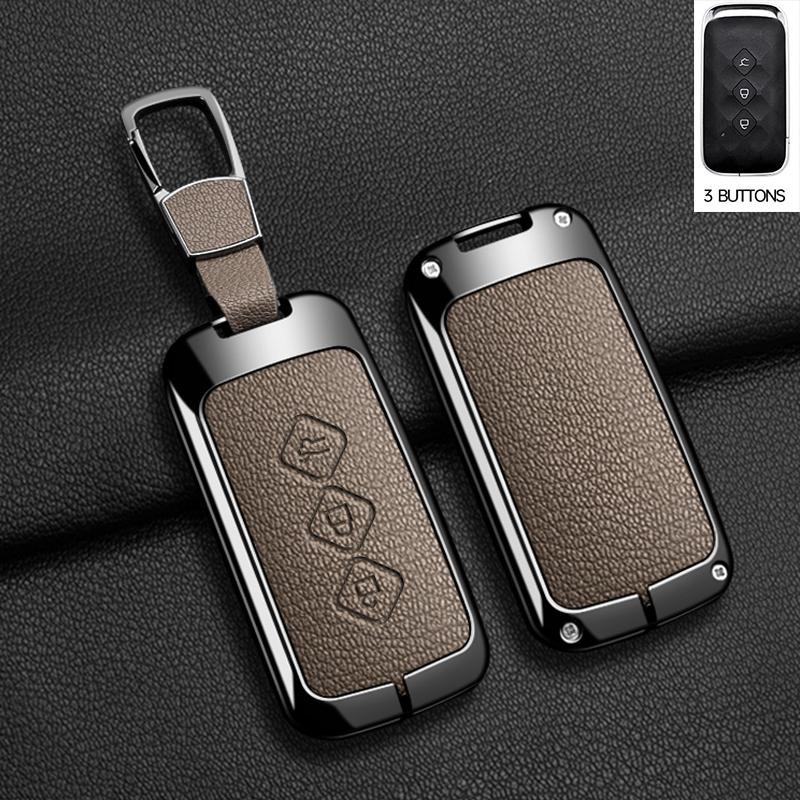 Zinc Alloy Remote Car Key Case for Wuling Hongguang S Baojun 510 730 360 560 RS-5 530 630 Chevrolet AveoTrax Groove Captiva 2024