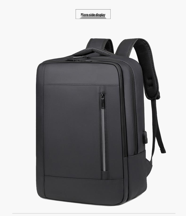 Business Casual Waterproof Laptop Backpack - Multi-Compartment, Large Capacity for Travel and Commute