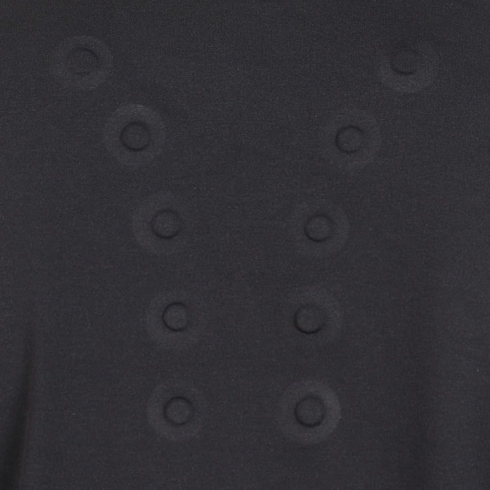 Colantotte Baseball Conditioning Shirt, Short Shoulder Logo, DBDAB31, Quick-Drying, UV Protection (Black/LL/Men's)