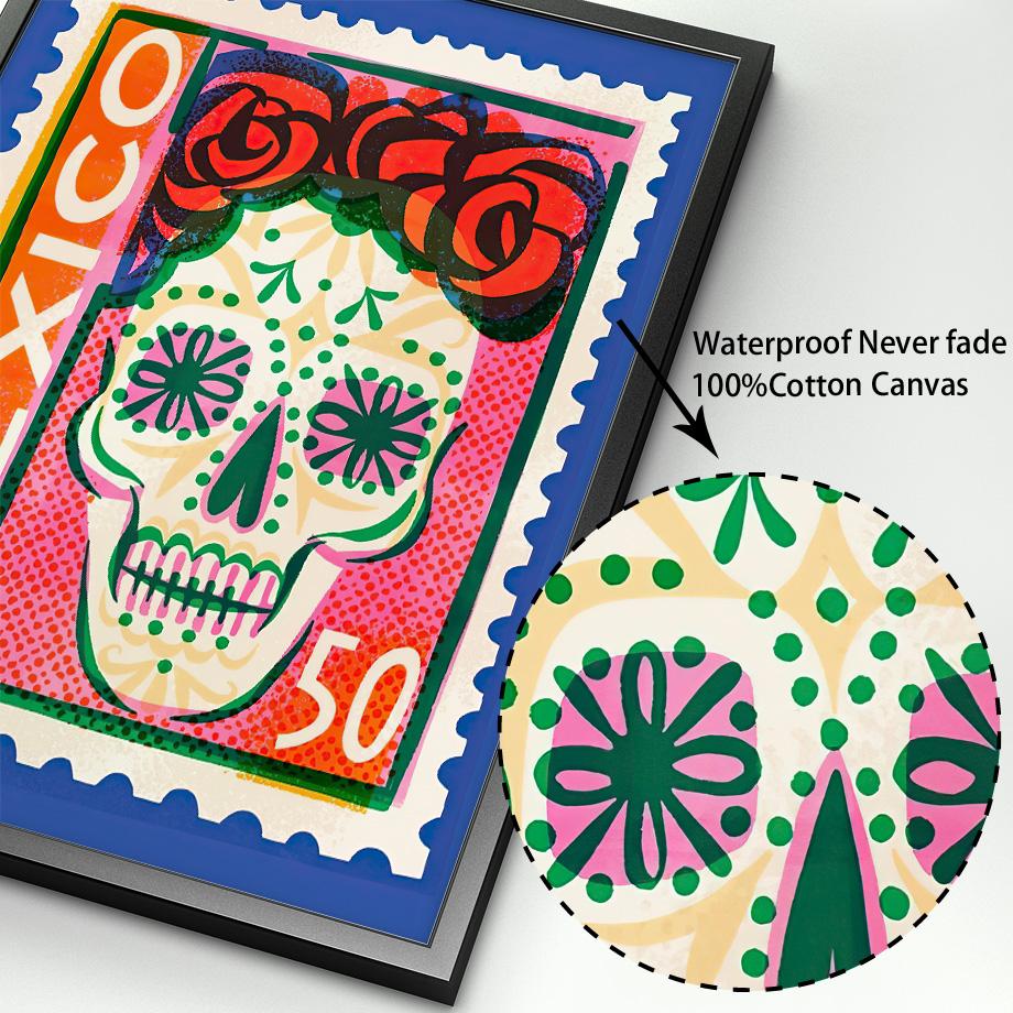 Niederlande Usa Frankreich Spanien Italien Briefmarke Nordic Poster Wand Kunstdrucke Leinwand Malerei Dekor Bilder Für Wohnzimmer