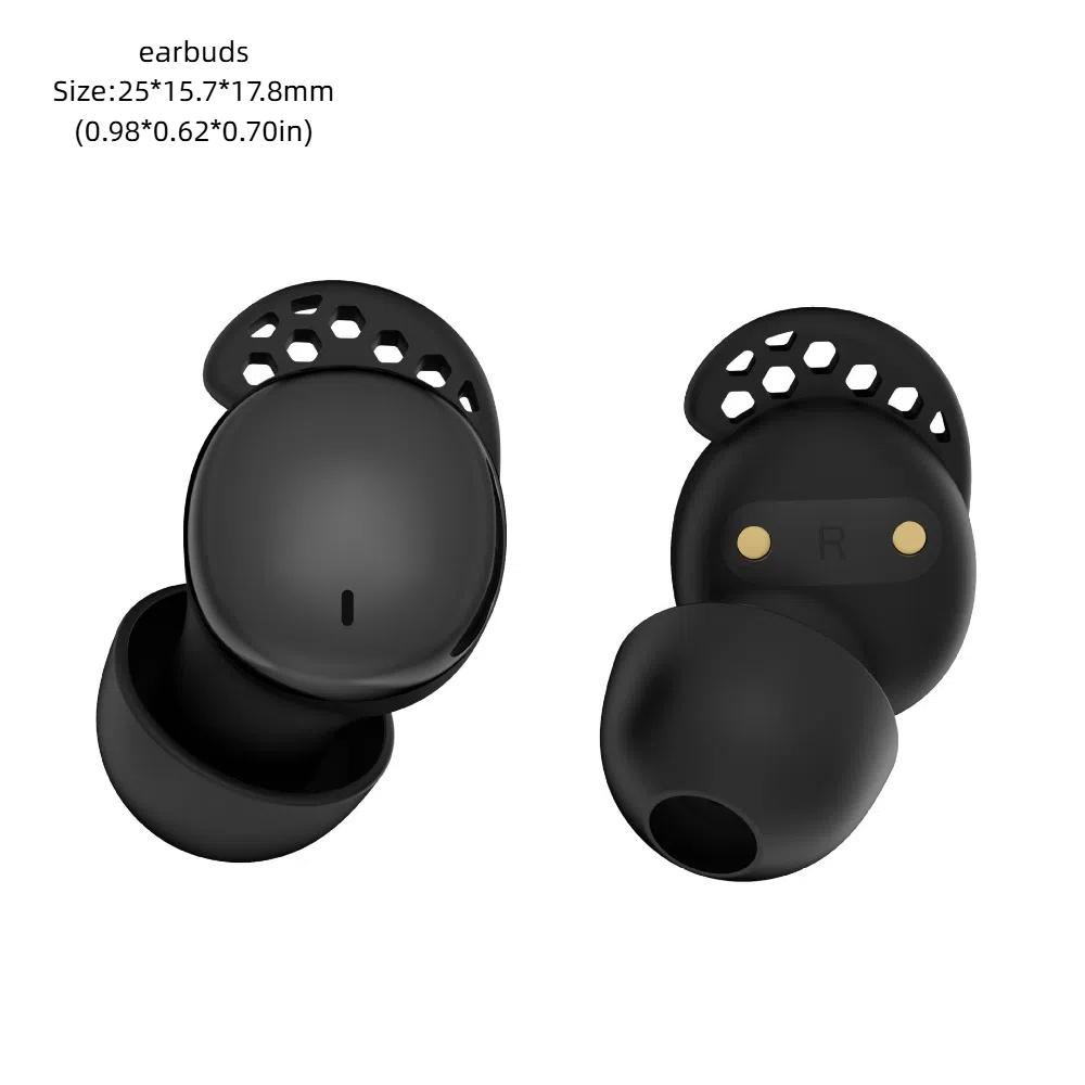 Mini Design Sleep Earbuds LED Power Display Touch Control Noise Blocking Earbuds Comfortable Bluetooth 5.3 Sports Headset