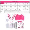 Viper Bunny Girl Costume Nikke Goddess Of Victory Women Sexy Cosplay Bunny Suit Viper Pink Jumpsuits