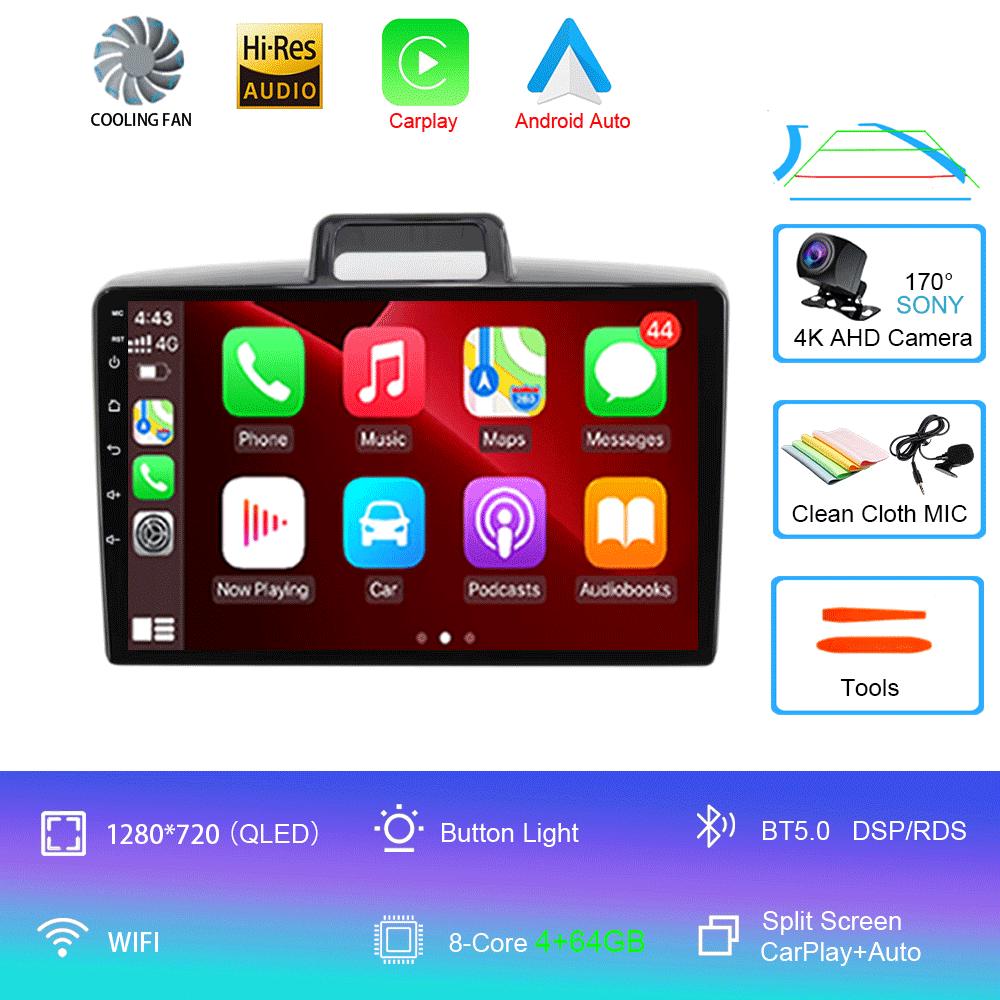Android 14 For Toyota Corolla Axio 2 Fielder 3 E160 2012-2021 Car Radio Navigation GPS Multimedia Player DVD BT RDS Carplay AUTO