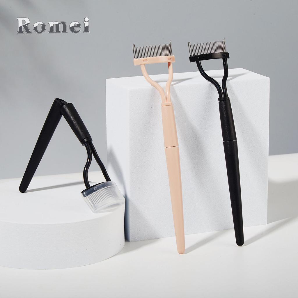 Steel Needle Eyebrow and Eyelash Brush/Comb Tool