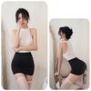 Sexy lingerie Hollow transparent uniform secretary outfit tight fitting bag hip skirt 2-piece set sexy hot lingerie for women