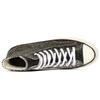 Converse 1970s Round Toe Lace-Up High-Top Canvas Shoes Unisex Silver Sequins