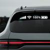 Car Sticker Helmet WIFI 100 Percent Battery Reflective Exterior Decoration Wall
