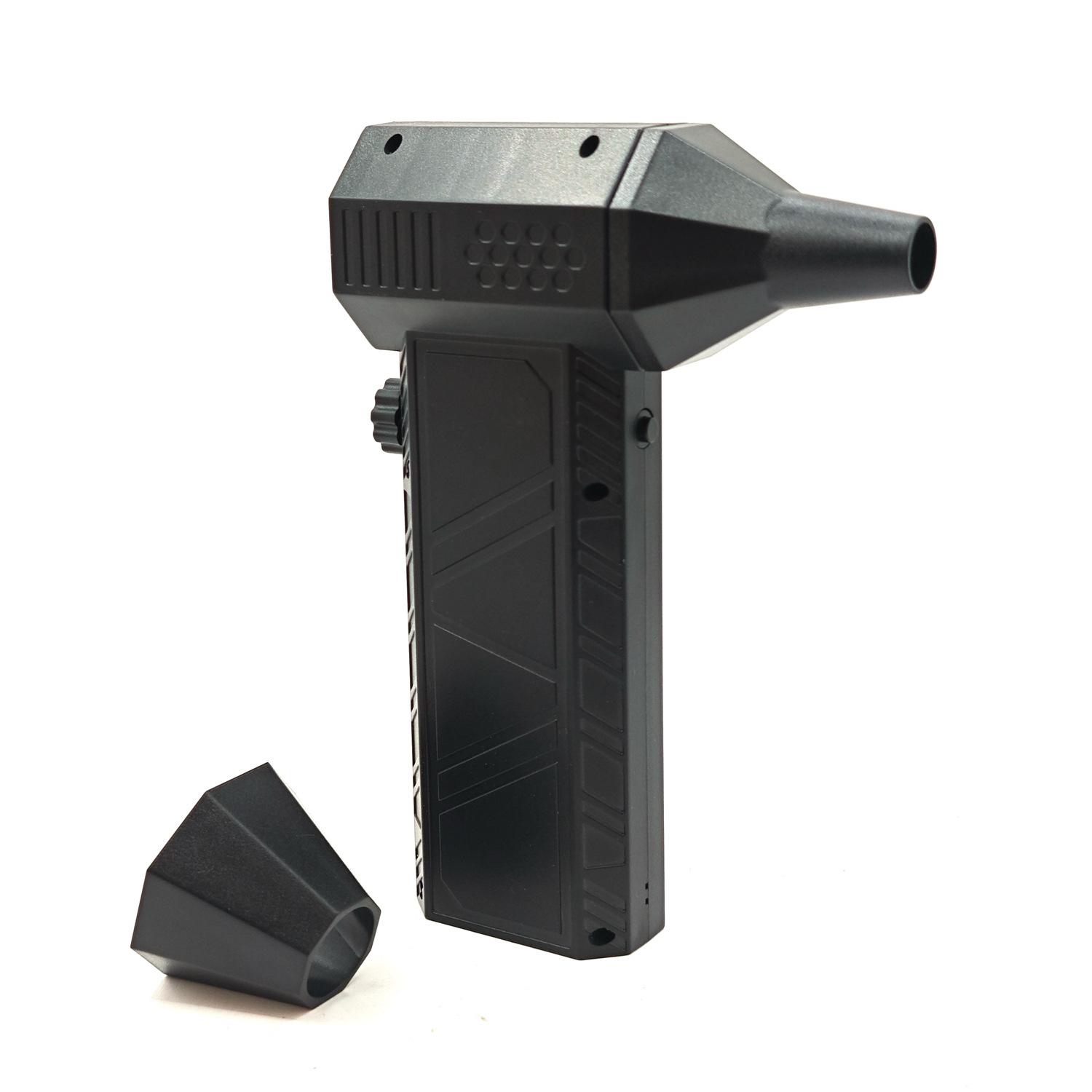 

Мощный снегоочиститель 130000 об/мин Мини турбореактивный вентилятор Ручной бесщеточный двигатель Электрический воздуходув Автомобильный фен Высокоскоростной канальный вентилятор чёрный