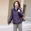2025 New Plus-size Removable Hat Down Cotton Jacket Women's Loose Bread Jacket Padded Jacket Thickened Cotton Jacket