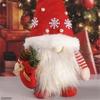 Plush Gnome Dwarf Faceless Doll Merry Christmas Decoration For Home Ornament