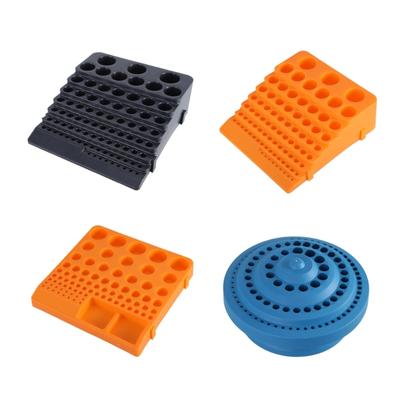 Waschbare Bohreraufbewahrungsbox Halten Sie Ihre Arbeitsplatte frei zur Aufbewahrung von Bohrern/Fräsern/Werkzeughaltern