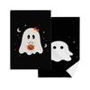 2 pcs Pumpkin Halloween Dish Towels Ghost Dishcloth Durable Hand Towel  New Home Gift