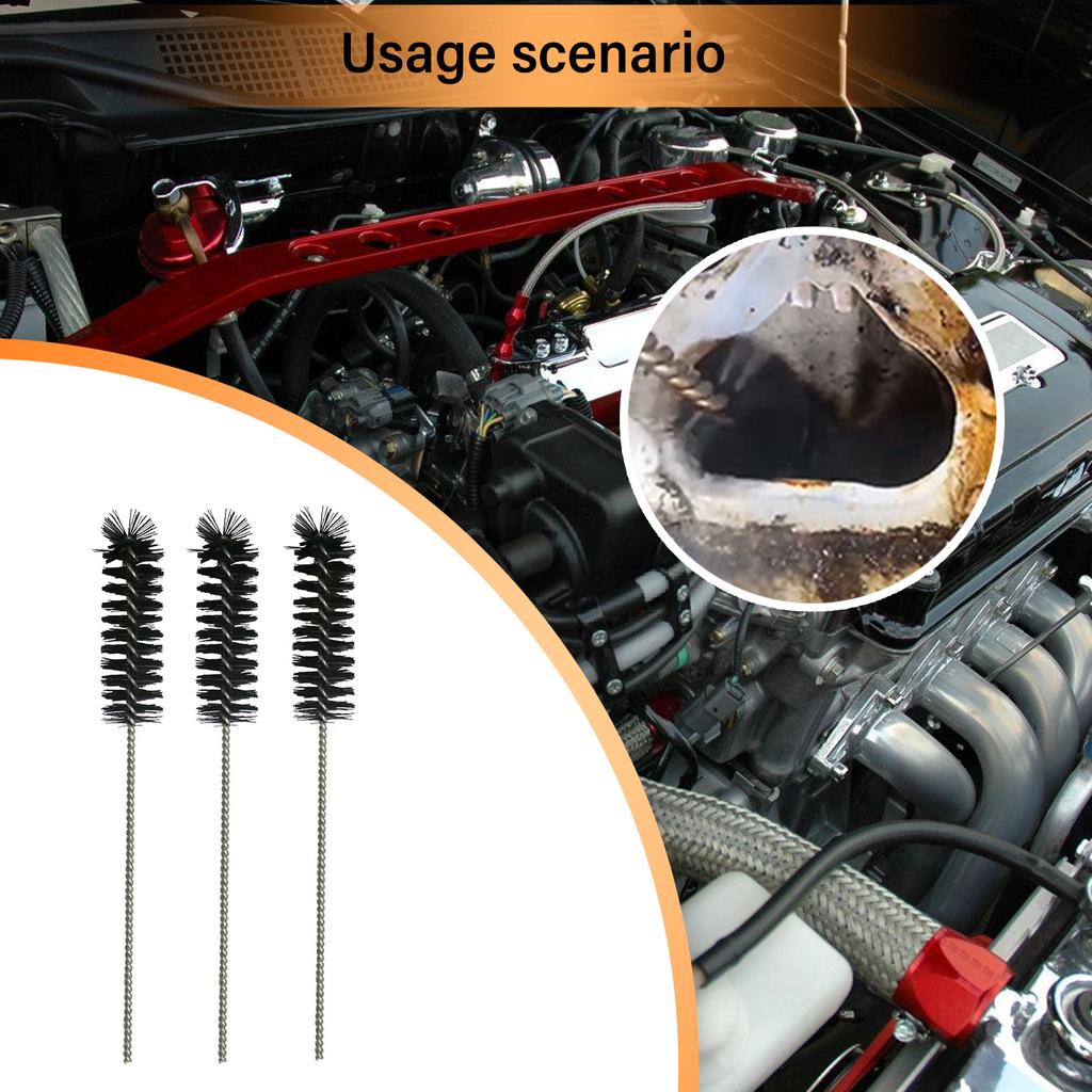 Engine Carbon Brush Cleaner Efficient Engine Carbon Removal Tool Simple Operate for Enhanced Performances & Longevity