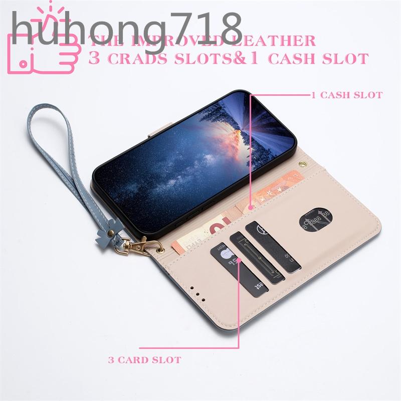 For Motorola Moto G75 G85 Edge 50 60 Fusion Neo S50 Pro Thinkphone 25 G Stylus Play Power 2024 5G 2025 Case Flip Leather Wallet Card Slot Cover Casing