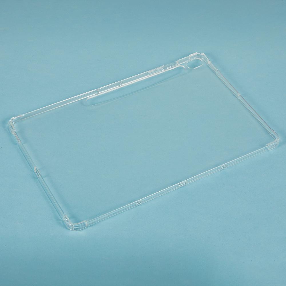 For Samsung Galaxy Tab S10 FE+ Case Four Corner Shockproof Clear Tablet TPU Cover