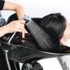 Movable Shampoo Basin Vertical Electric Hair Wash Basin Hair Salon Portable Double Bucket With Water Pump