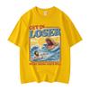 Steig ein, Verlierer! Wir tun Gottes Willen! Lustiges Bibel-Meme-T-Shirt, modische Y2K-Oversize-T-Shirts für Damen und Herren, lässige Baumwoll-T-Shirts