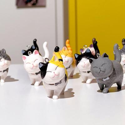 Find Your Best Cat Random Keychain