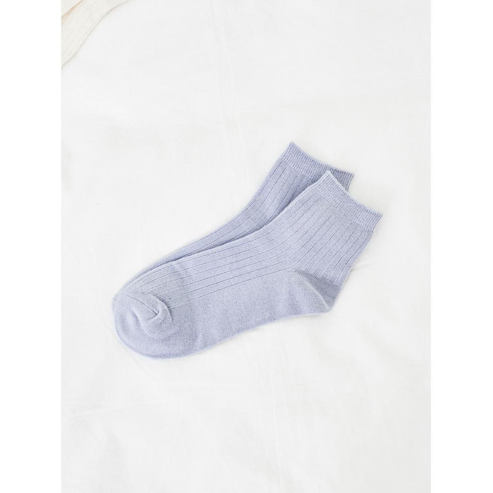 DaiSo Rib Damen S Kurze Socke Farbe C