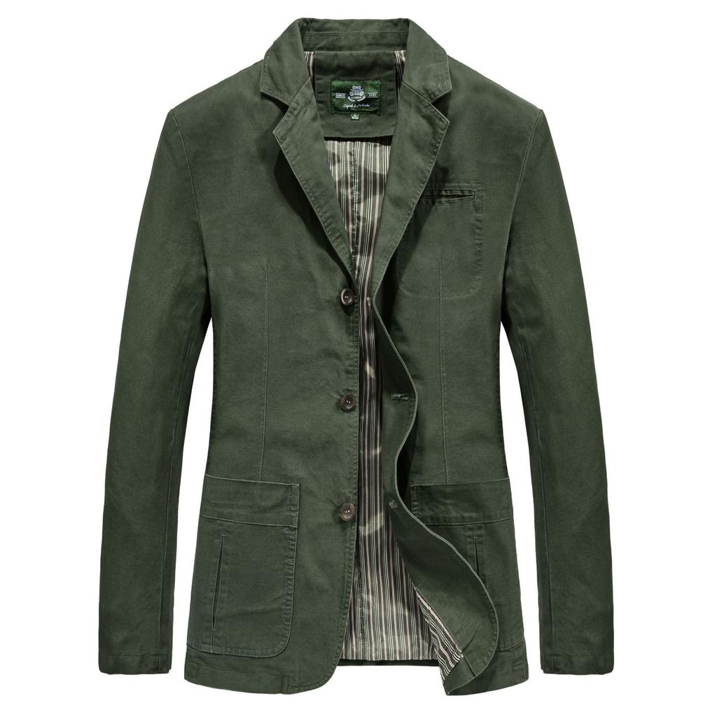 Spring and Autumn Plus Size Men's Suit Lapel Casual Versatile Outerwear Suit