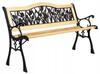 Cast Iron Garden Bench Tulip