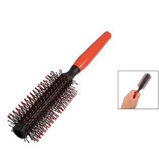Kunststoffgriff Lockiges Haar Styling Runde Borsten Bürste Kamm Rolling Style Kamm
