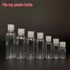 10/20/30ml Flip-Top Butterfly Cap PET Plastic Sample Bottles
