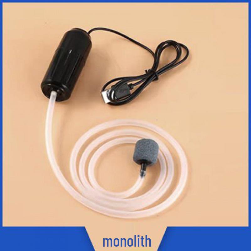 USB Portable Aquarium Fish Tank Aerator Oxygen Pump for Home and Fishing - Free Shipping