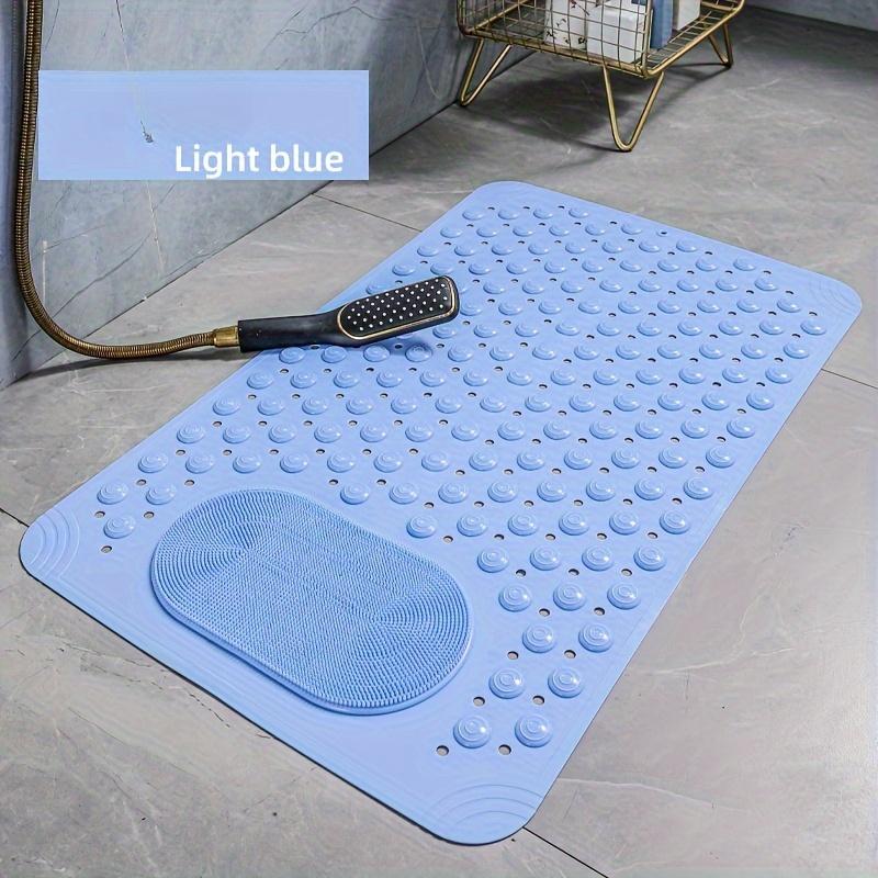 Available In 5 Colors, Bathroom Anti-slip Massage Mat, Hotel Shower Floor Mat, Toilet Mat, Shower Bath Rug, Home Massage Pad