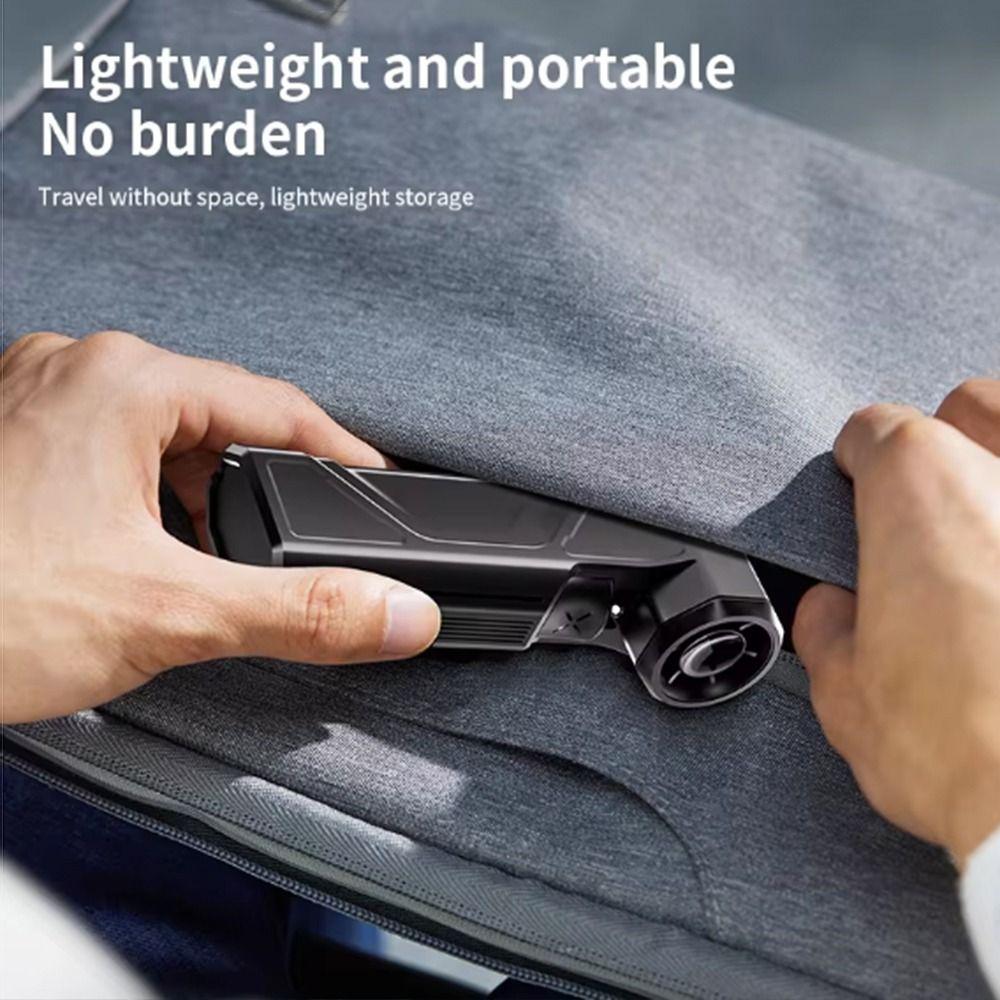 

130000 RPM Handheld Electric Fan Digital Display Powerful Dust Blower Blowing Snow білий