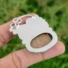 Oval Ocean Jasper Stone Mother Birthday New Pendant Jewelry 925 Sterling Silver