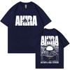 Japanese Science Fiction Cartoon Movie Anime Akira Shotaro Kaneda Graphic T Shirt Unisex Women Fashion Vintage Oversized T-shirts