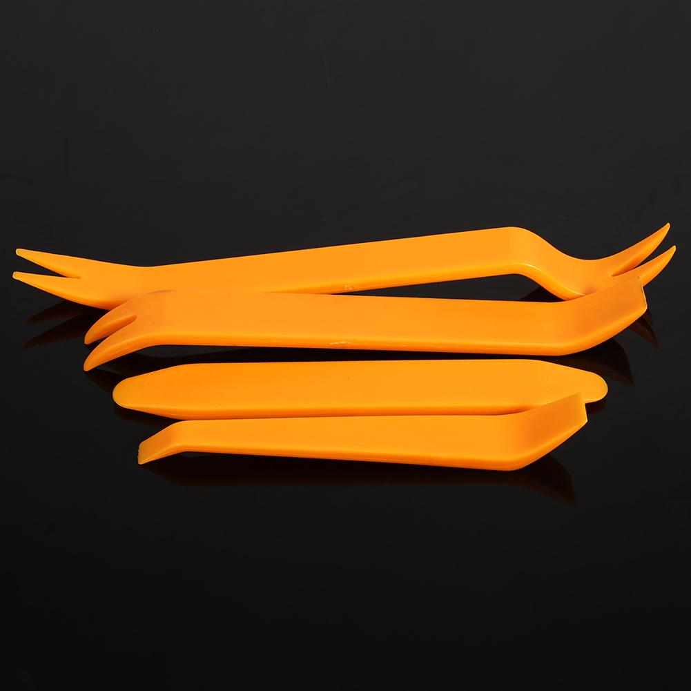 4pcs Car Plastic Trim Panel Dash Installation Removal Pry Kit Set Diagnostic Tool Repairing