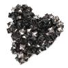 200Pcs Square Rivets Metal Stylish DIY Shoes Bags Hats Decoration Accessories 9mmMatte Black