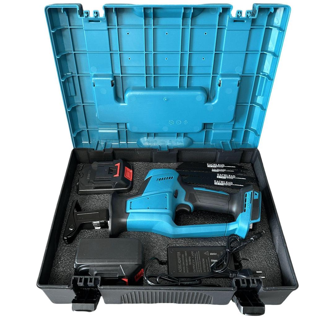 Compact Rechargeable Brushless Reciprocating Saw - High Power, Multifunctional Handheld Saber Saw