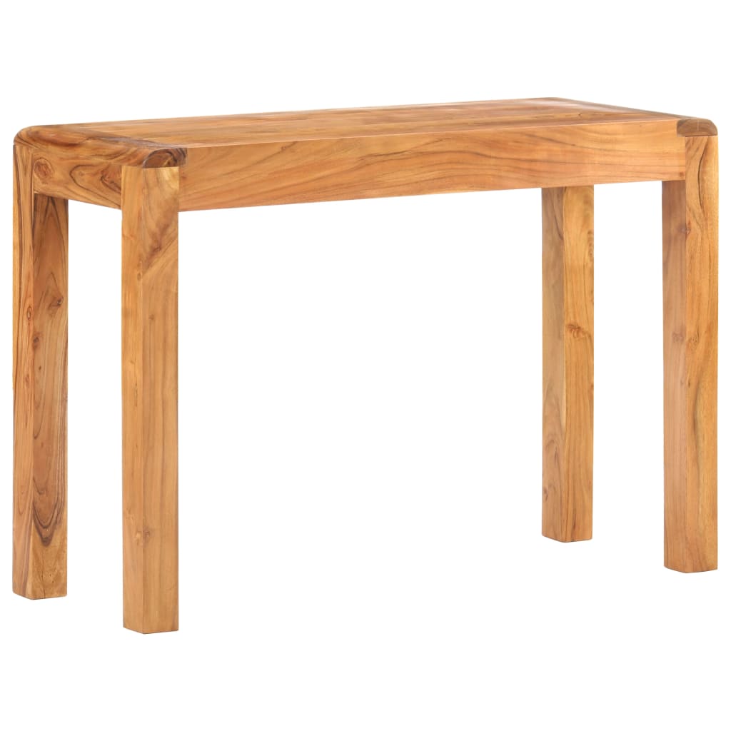Console Table 110x40x76 cm Solid Wood with Honey Colored Finish