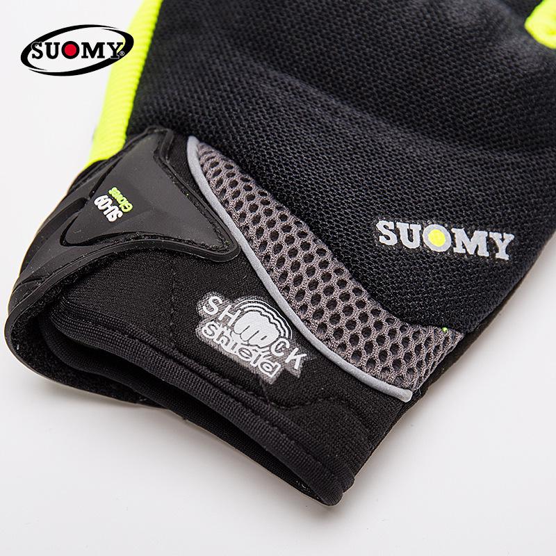 Off-road Motorcycle Anti-drop Non-slip Breathable Riding Racing Locomotive Full Finger Gloves