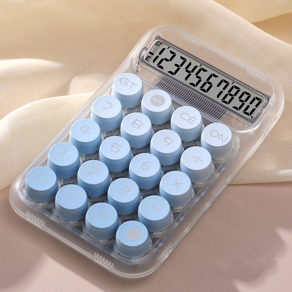 

Silent Students Calculator Mechanical Keyboard Electronic Calculator For Home Office