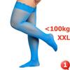 New Women Lace Thin Stockings Large Thigh High Long Socks Plus Size 3Xxxxxl For Woman Light Silk Summer Stocking Black Red