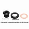 Easy To Install Bike Crankset Bolt Crankset Bolt for GXP Cranksets Crank Bolt Replacement