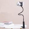 Lazy Bedside DesktopMobile Phone Clamp Bracket Flexible Long Arm Gooseneck Lazy Person Bracket With Handle Overhead Live Bracket 5