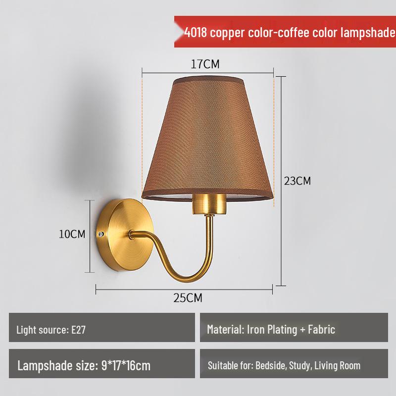 Nordic Modern LED Wall Lamp for Bedrooms and Hotel Corridors