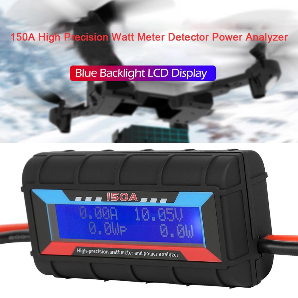 150A High Precision Watt Meter Detector Power Analyzer RC Model Current Voltage Power