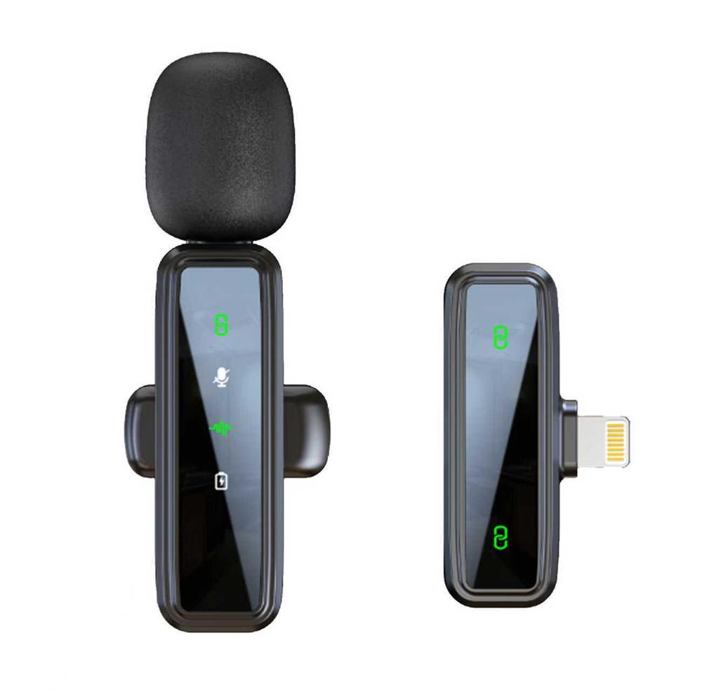 New J81 Lavalier Microphone: Smart Noise Reduction, Wireless J82 Three-in-One Mic