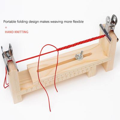 Kreatives Praktisches Seilflechtwerkzeug Handgestricktes Seilgestell Für Armbänder Halsketten DIY Handwerk Seilflechten Befestigungswerkzeuge