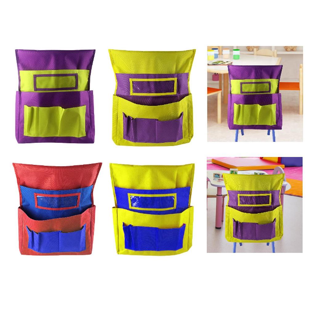 Back of Chair Pocket Chairback Organizer Stable Multi-scenario Large-capacity Seat Storage Holder